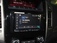 Фотография установки магнитолы Pioneer AVH-X8600BT в Mitsubishi Pajero IV