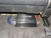 Установка усилителя Audio System X 75.4 D в Hyundai Sonata