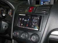 Фотография установки магнитолы Pioneer AVH-X8700BT в Subaru Forester (SJ)