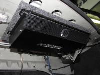 Установка усилителя Audio System M 80.4 в Lada Granta Sport