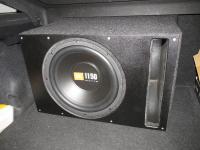 Установка сабвуфера JBL GT-X1150 vented box в Mitsubishi ASX