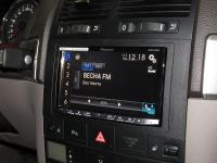 Фотография установки магнитолы Pioneer AVH-X8700BT в Volkswagen Touareg