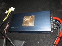 Установка усилителя Soundstream RFM600.4D в KIA Ceed