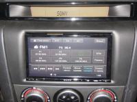 Фотография установки магнитолы Sony XAV-E722 в Mazda 3