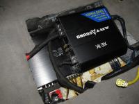 Установка усилителя Audio System R 105.4 в Lexus LX 470