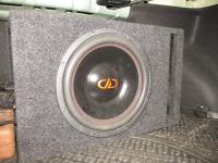 Установка сабвуфера DD Audio 612 D2 v-box vented в KIA Optima