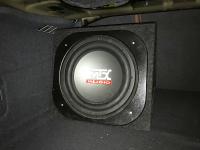 Установка сабвуфера MTX RT12-04 box в Audi A6 (C7)