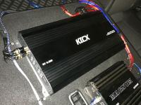 Установка усилителя Kicx GT 4.100 в KIA Rio X-line