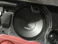 Установка акустики Audison Prima AP 4 в Porsche Panamera
