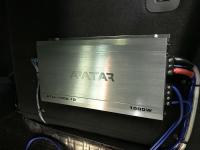 Установка усилителя Avatar ATU-1000.1D в Lada Vesta