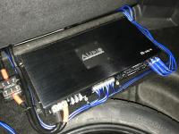 Установка усилителя Audio System R-110.4 в Audi A3 (8V)