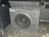 Установка сабвуфера Helix K 10W box в Lexus GX 460