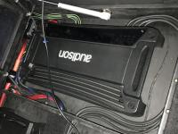 Установка усилителя Audison SR 4 в Mitsubishi Pajero Sport III