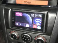 Фотография установки магнитолы Pioneer SPH-DA120 в Mazda 3