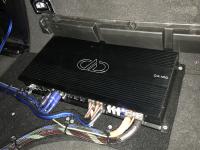Установка усилителя DD Audio C4.100 в Seat Altea
