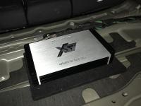 Установка усилителя ESX QE80.6DSP в Mercedes E class (W213)