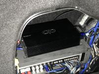 Установка усилителя DD Audio DM500a в Audi A4 (B9)