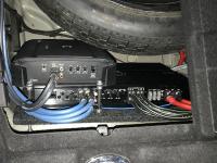 Установка усилителя DD Audio C4.100 в Audi A7