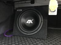 Установка сабвуфера ESX SX1240 в Mazda 6 (III)