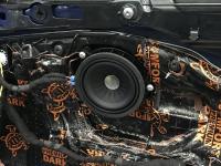 Установка акустики Eton B 100 W в BMW 4 (G22)