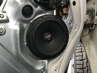 Установка акустики Audio System X 200 EM EVO 2 в Volkswagen Caravelle T5