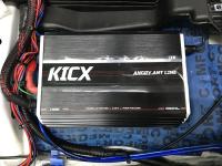 Установка усилителя Kicx Angry Ant 1.1000 в Toyota Land Cruiser 200