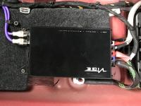Установка усилителя Vibe PowerBox 400.1M-V7 в BMW 1 (F20)