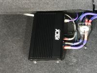 Установка усилителя Kicx QR 1000D в Suzuki Vitara