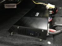 Установка усилителя Audio System R-110.4 в Mitsubishi Pajero Sport III