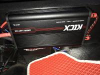 Установка усилителя Kicx Angry Ant D4 в Lada Niva