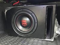 Установка сабвуфера Ural Molot 10 в Honda Civic 4D