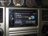 Фотография установки магнитолы Sony XAV-E622 в Nissan X-Trail (T30)