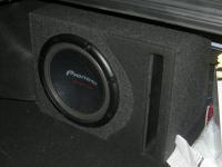 Установка сабвуфера Pioneer TS-W309D4 в Hyundai Sonata