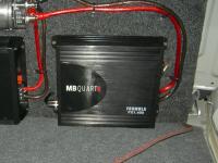 Установка усилителя MB Quart FX1.400 в Mitsubishi Lancer