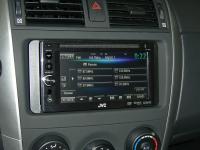 Фотография установки магнитолы JVC KW-AV50EE в Toyota Corolla X