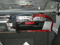 Установка усилителя Mosconi Gladen One 60.4 в Chevrolet Cruze