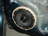 Установка акустики Pioneer TS-G1723i в Nissan Note