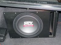 Установка сабвуфера MTX RT12-44 vented box в Honda Civic 4D