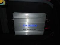 Установка усилителя Crunch GP2350 в Chevrolet Lacetti