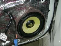 Установка акустики Audio System H 165 в Mitsubishi Lancer Evolution X