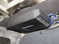 Установка усилителя Rockford Fosgate P300X2 в Audi A4 (B7)