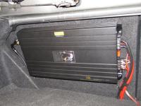 Установка усилителя Kicx KAP-47 в Honda Civic 4D