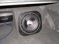 Установка сабвуфера Audio System HX 12 SQ в Toyota Avalon