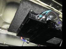 Установка   в Mercedes C class (W205)