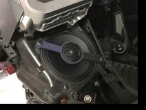 Установка   в Honda GL 1800 Gold Wing