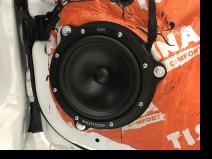 Установка   в Toyota Levin