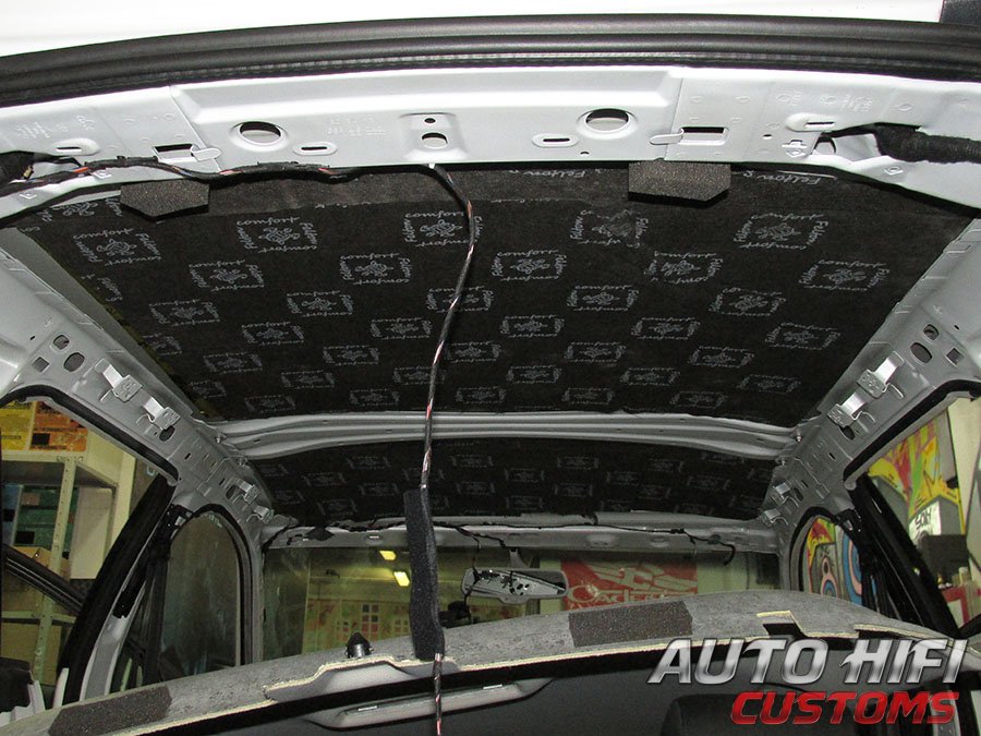 Полная шумоизоляция Audi A3 (8P)