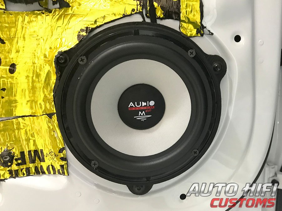 Установка акустики Audio System M 165 EVO в Audi A6 (C7)