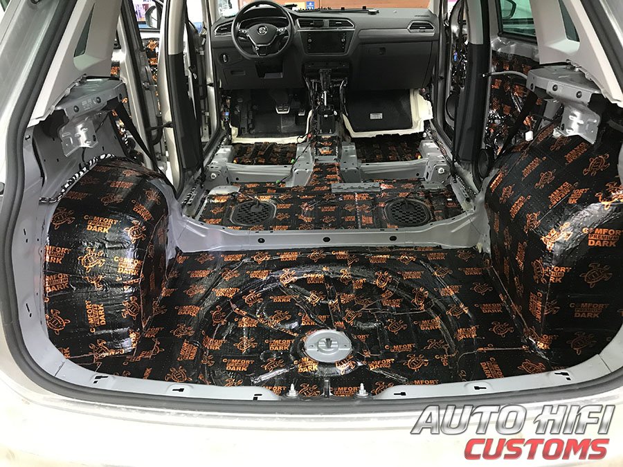 Полная шумоизоляция Volkswagen Tiguan II
