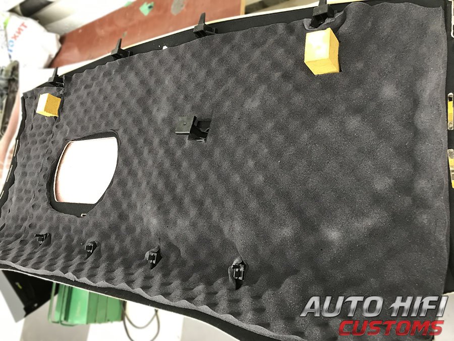 Установка шумоизоляции Comfort Mat Gold G2 в Audi A6 (C7)